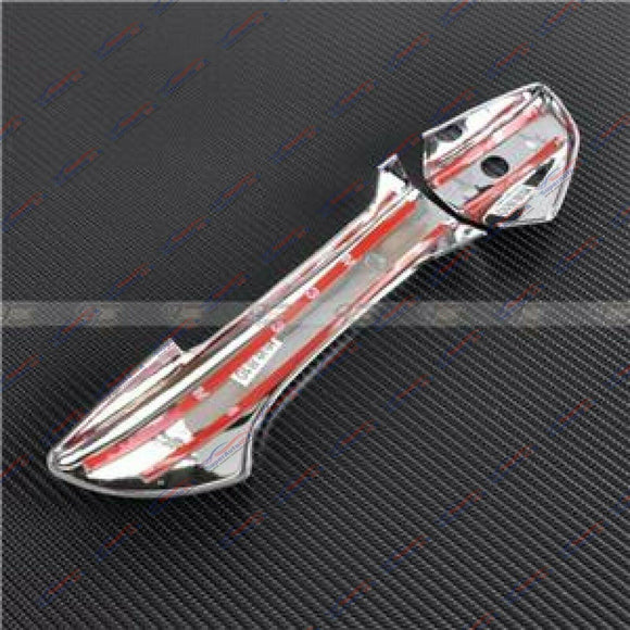 Fit 2004-2011 Lexus GS300 GS350 GX470 RX330 RX350 Driver Passenger Side Door Handle Covers Trim (Mirror Chrome)