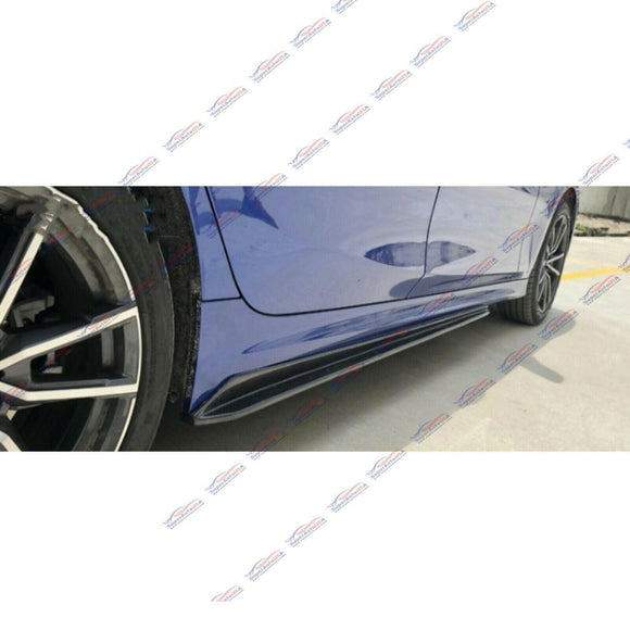 Fit 2019-2022 BMW 3 Series G20 M340i Performance Bumper Style Side Body Skirts (Black)