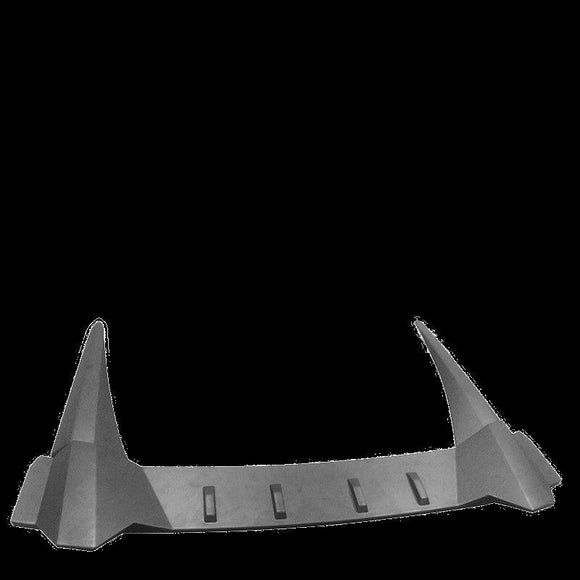 Fit 2016-2021 10th CIVIC 2016-2021 Sedan Rear Roof Vortex Generators(Unpainted / MATTE BLACK)