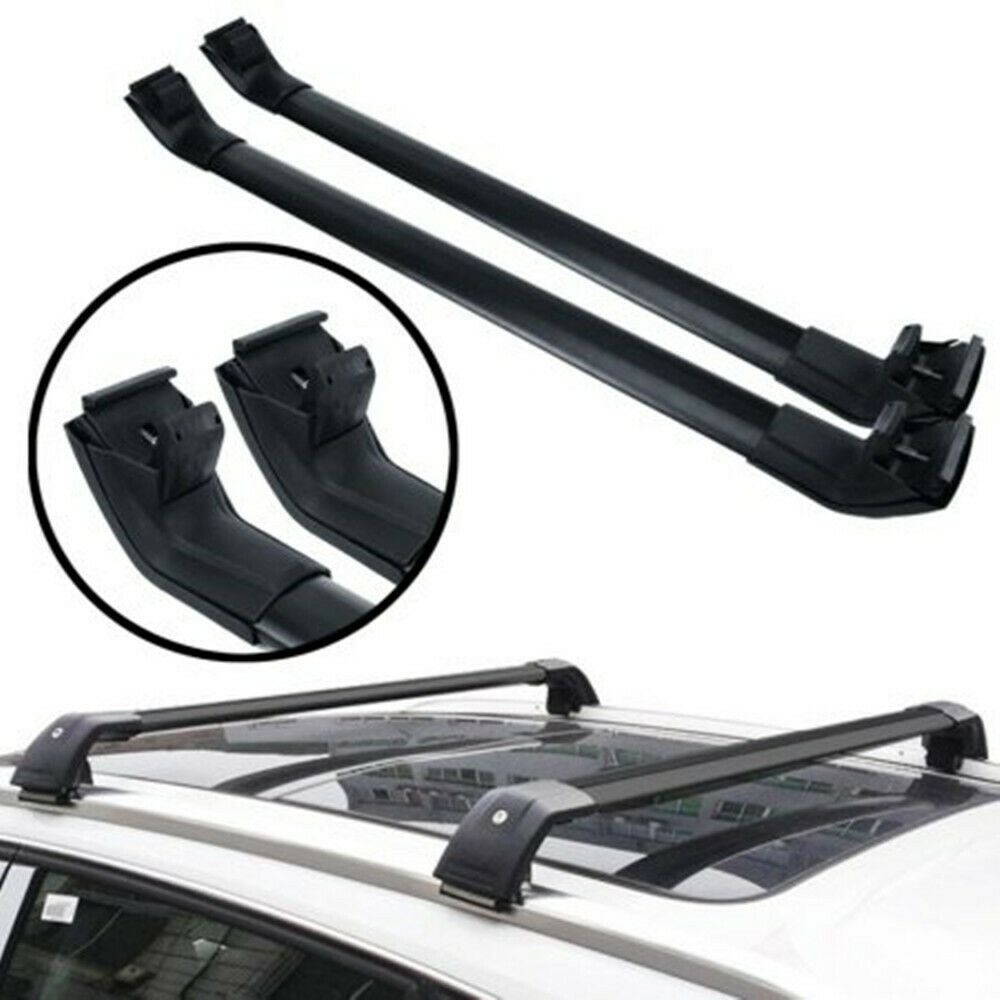 Fit 2017-2021 Infiniti QX50 Black Roof Rack Baggage Luggage Cross Bar |  SuperAutoUSA