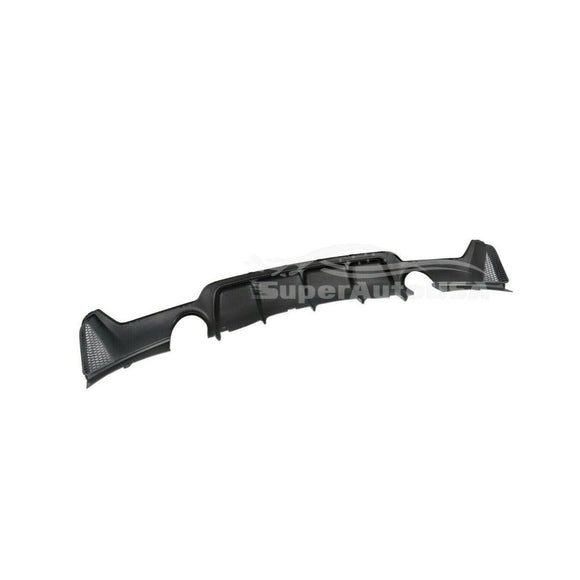 Fit 2014-2020 F32 BMW 435i 440i xDrive M Sport Rear Bumper Diffuser Twin Outlet