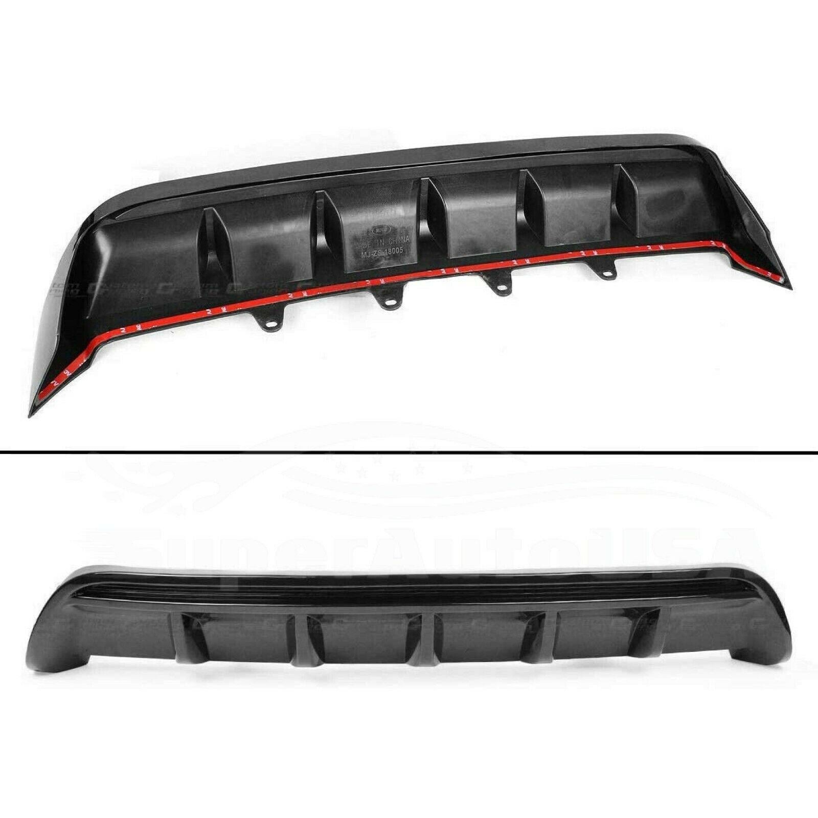 Rear Diffuser & Splitter -TRD Style  | Fits Toyota Camry  (2018-2024)