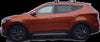 Fit 2013-2021 Hyundai Santa Fe Sport Equipaje Equipaje Cross Bar Negro