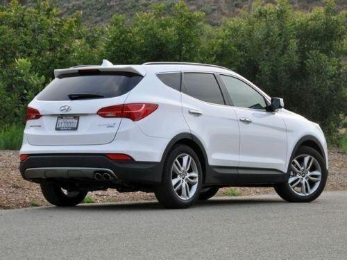 For Hyundai Santa Fe Sport 2017-2018 Luggage Rear Trunk Retractable Tonneau Cargo Cover and Free Net (Black)