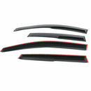 Fit 2012-2016 HONDA CRV CR-V 3D Mugen Style Vent Window Visors Rain Sun Wind Guards Shade Deflectors-7
