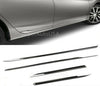 Fit 2013-2017 Honda Accord Side Body Door Molding Lid Cover Trim Plate Kit (Chrome, 4 pcs)