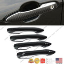 Fit 2018-2026 Toyota Camry Door Handle Cover Trim (Carbon Fiber Print, Smart Holes)-1