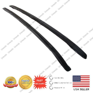 Portaequipajes lateral para riel de techo - Aluminio negro | Compatible con HONDA CR-V (2017-2022) 