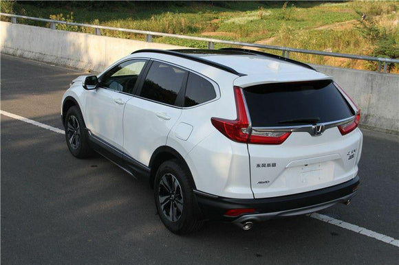 Roof Rail Side Rack - Black Aluminum | Fits HONDA CR-V (2017-2022)