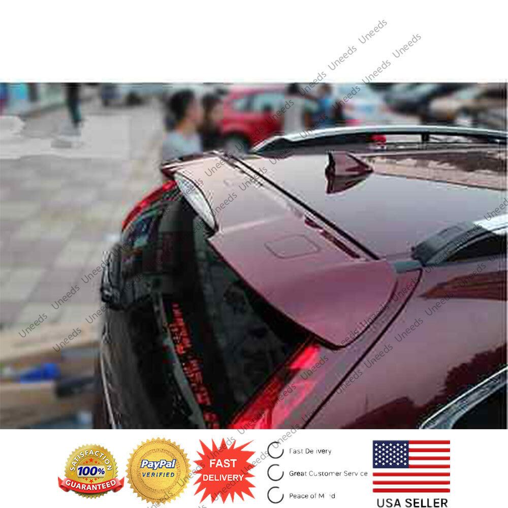 Fit 2012-2016 Honda CRV CR-V Out-Channel Rear Roof Spoiler Wing (Painted Red) - 0