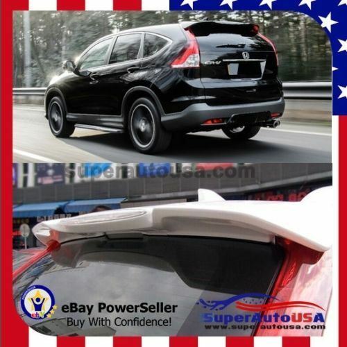 Fit 2012-2016 Honda CRV CR-V Out-Channel Rear Roof Spoiler Wing (Painted Red)