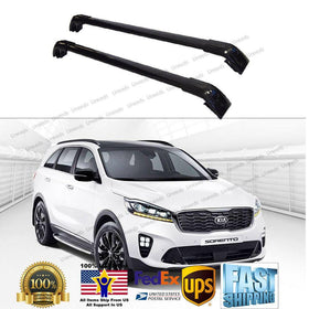 Roof Rack Cross Bar - Premium Black | Fits Kia Sorento (2014-2023)