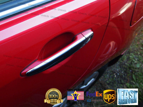 Fit 2007-2011 Toyota Camry Highlander Door Handle Cover Trims (Mirror Chrome)