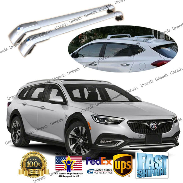 Fit 2018-2020 Buick REGAL TourX Silver Baggage Luggage Cross Bar