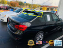 Fit 2012-2018 BMW 3 Series F30 ABS Black Rear Roof Window Visor Spoiler 3D JDM-7