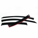 Fit 2018-2024 Honda Odyssey Out-Channel Vent Window Visors Rain Sun Wind Guards Shade Deflectors-5