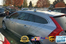 Fit 2010-2019 VOLVO V60 Sliver Roof Rack Crossbar Luggage Carrier-6