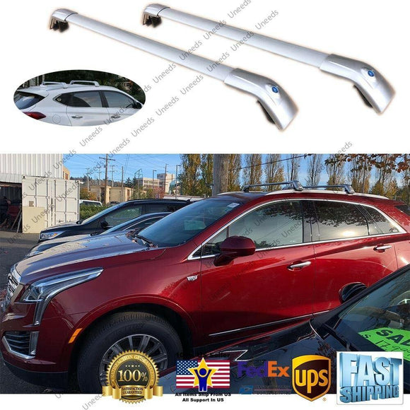 Barra transversal para equipaje compatible con Cadillac XT5 2016-2019 