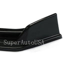 Fits 2014-2017 Infiniti Q50 Base Premium Front Bumper Lip Spoiler (Carbon Fiber Print)-5