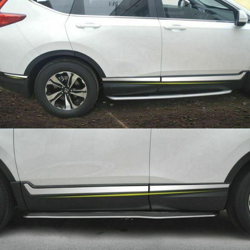 Uneeds Chrome Side Body Door Molding Trim Kit For Honda CR-V 2012-2016 – 4 Pieces
