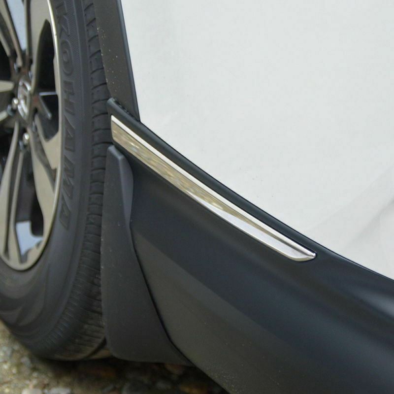 Fit 2017-2019 Honda CRV Side Door Moldings Trim Cover (Chrome, 8 pcs)