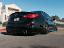 Fits 2014-2017 Infiniti Q50 sport Style Rear Bumper Lip Spoiler Lower Diffuser-4
