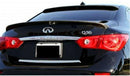 Fit 2014-2021 INFINITI Q50 Mugen STYLE REAR ROOF WINDOW SPOILER (Gloss Black)-3