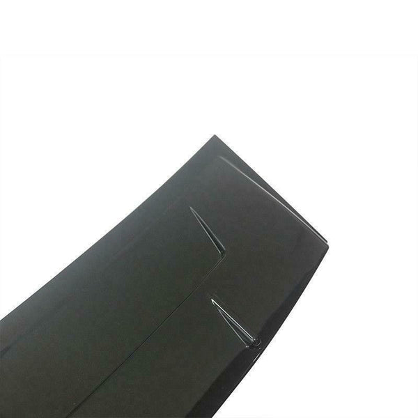 Compatible con 2014-2021 INFINITI Q50 Mugen estilo alerón de ventana de techo trasero (negro brillante)