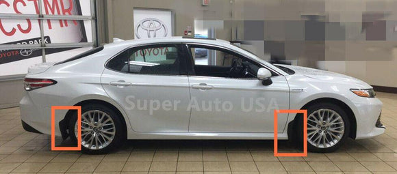 Fit 2018-2024 Toyota Camry LE Model Splash Guards 4 PCS  Mud Flaps Guards Set