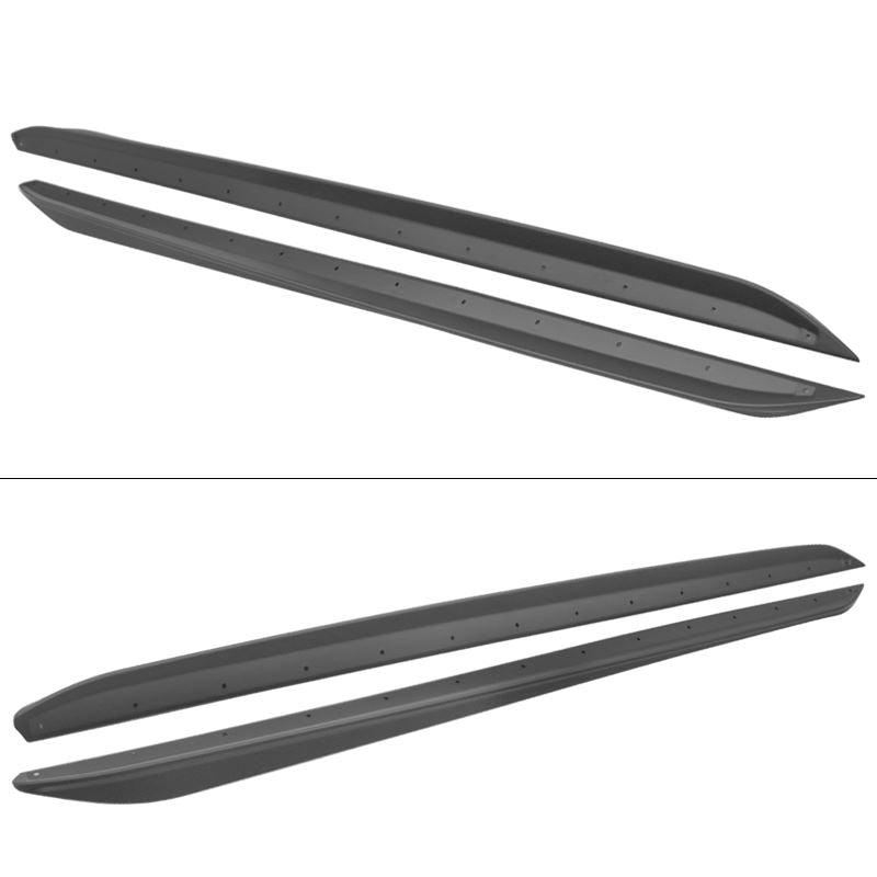 Uneeds Carbon Fiber Print Side Skirts For BMW 3 Series G20 2019-2022 – M-Style, Black ABS Plastic Pair