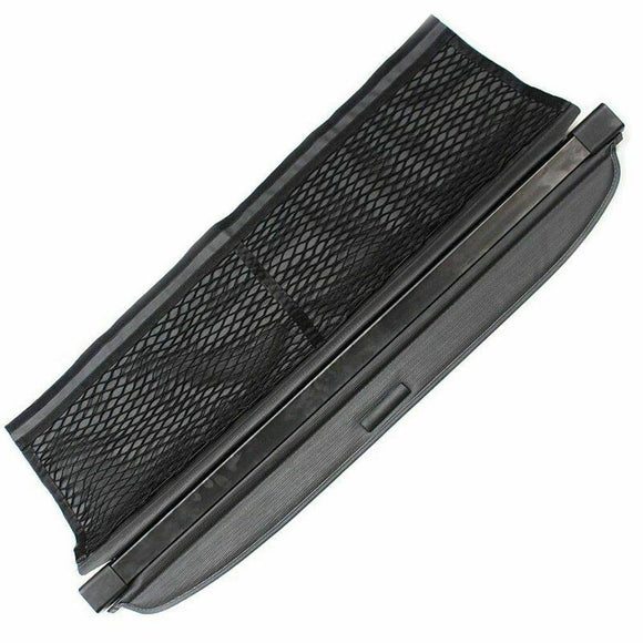 Fits 2015-2019 SMART Fortwo Rear Trunk Retractable Tonneau Cargo Cover (Black)