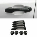 Fit 2016-2021  Toyota Tacoma Door Handle Covers (Carbon Fiber Print)-4