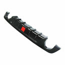 Fits 2018-2021 Infiniti Q50 Rear Bumper Spoiler Diffuser (Gloss Black)-10