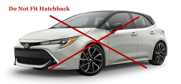 Guardabarros y guardabarros para Toyota Corolla SEDAN 2014-2019 