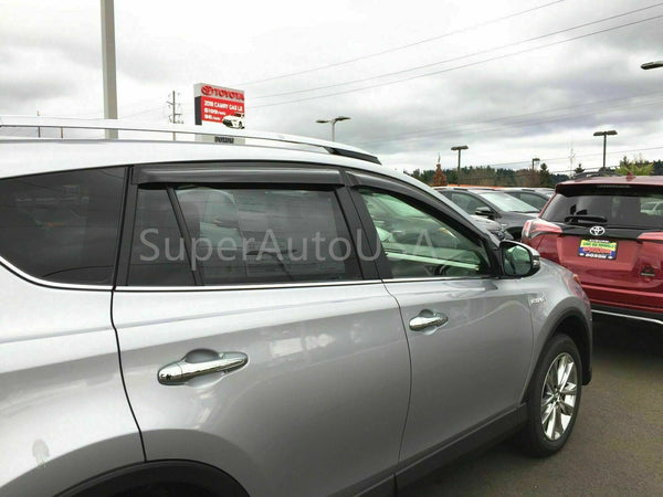 For Hyundai Santa Fe Sport 2013-2018 OE Style Vent Window Visors Rain Sun Wind Guards Shade Deflectors