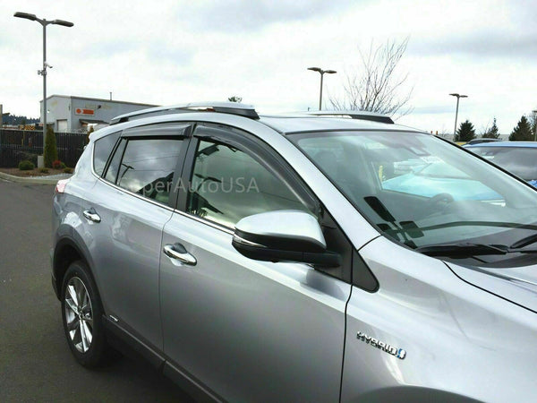 For Hyundai Santa Fe Sport 2013-2018 OE Style Vent Window Visors Rain Sun Wind Guards Shade Deflectors