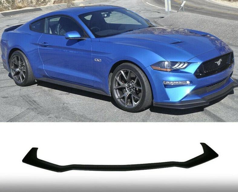 Fits 2018-2021 Mustang GT500 Style Front Bumper Lip Spoiler | SuperAutoUSA