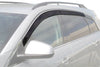 Ajuste 2019-2021 Subaru Ascent Clip-On Chrome Trim Vent Window Viseras Rain Sun Wind Guards Shade Deflectors