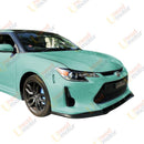 Se adapta a todos los modelos Scion TC 2014-2016, alerón de parachoques delantero estilo V3 negro -4