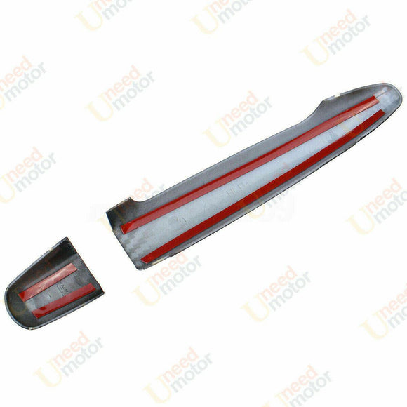 Fit 2003-2009 Toyota 4Runner Door Handle Cover Trim (Carbon Fiber Print)