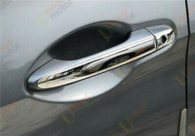 Fit 2003-2009 Toyota 4Runner Door Handle Cover Trims (Mirror Chrome)