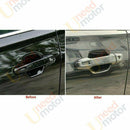 Embellecedor de manija de puerta compatible con Scion xD 2011-2014 (impresión de fibra de carbono, orificios inteligentes) -5