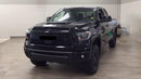 Se adapta a Toyota Tundra PRO style 2014-2021 Parrilla delantera Parachoques Capó Parrilla negra (negra) -2