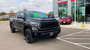 Se adapta a Toyota Tundra PRO style 2014-2021 Parrilla delantera Parachoques Capó Parrilla negra (negra) -3
