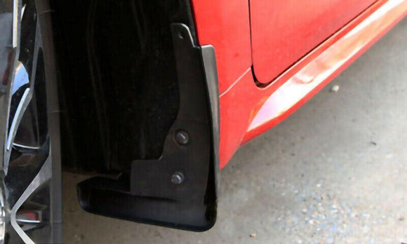 Fit 2017-2021 Honda Civic Hatchback Mud Flaps Splash Guard Fender Mudguard Black