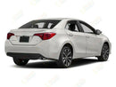 Fit 2014-2019 Toyota Corolla OE Style Rear Trunk Wing Spoiler Primed (Super White)-5