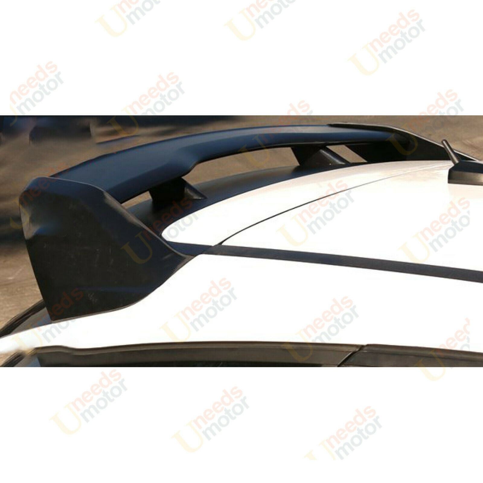 Fits 2012-2018 Ford Focus Hatchback RS Style Rear Roof Wing Spoiler (Glossy Black)
