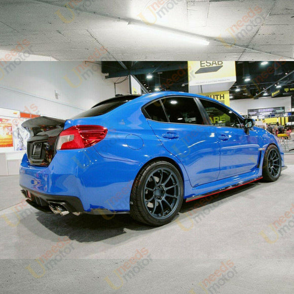 Side Body Skirt Extension Under Spoiler Fits Subaru Impreza WRX STI  (2015-2021)