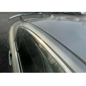Fit Infiniti Q50 Q60 Lambo GT Style Primed Matte Black Rear Trunk Wings Spoiler