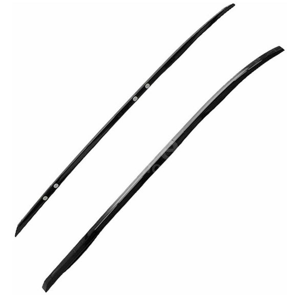 Fit 2012-2016 Honda CRV CR-V Black Silver Roof Rack Side Rail Bar Cross Bar Set